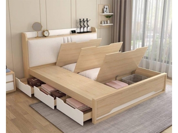 Giường thông minh 1m8 1m6 - MDF lõi xanh Mộc Phát 